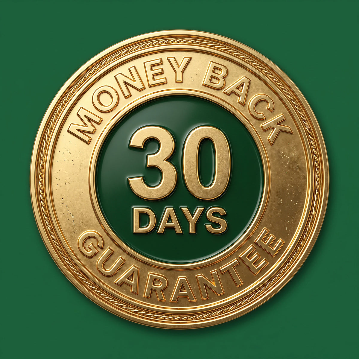 30 days money back guarantee